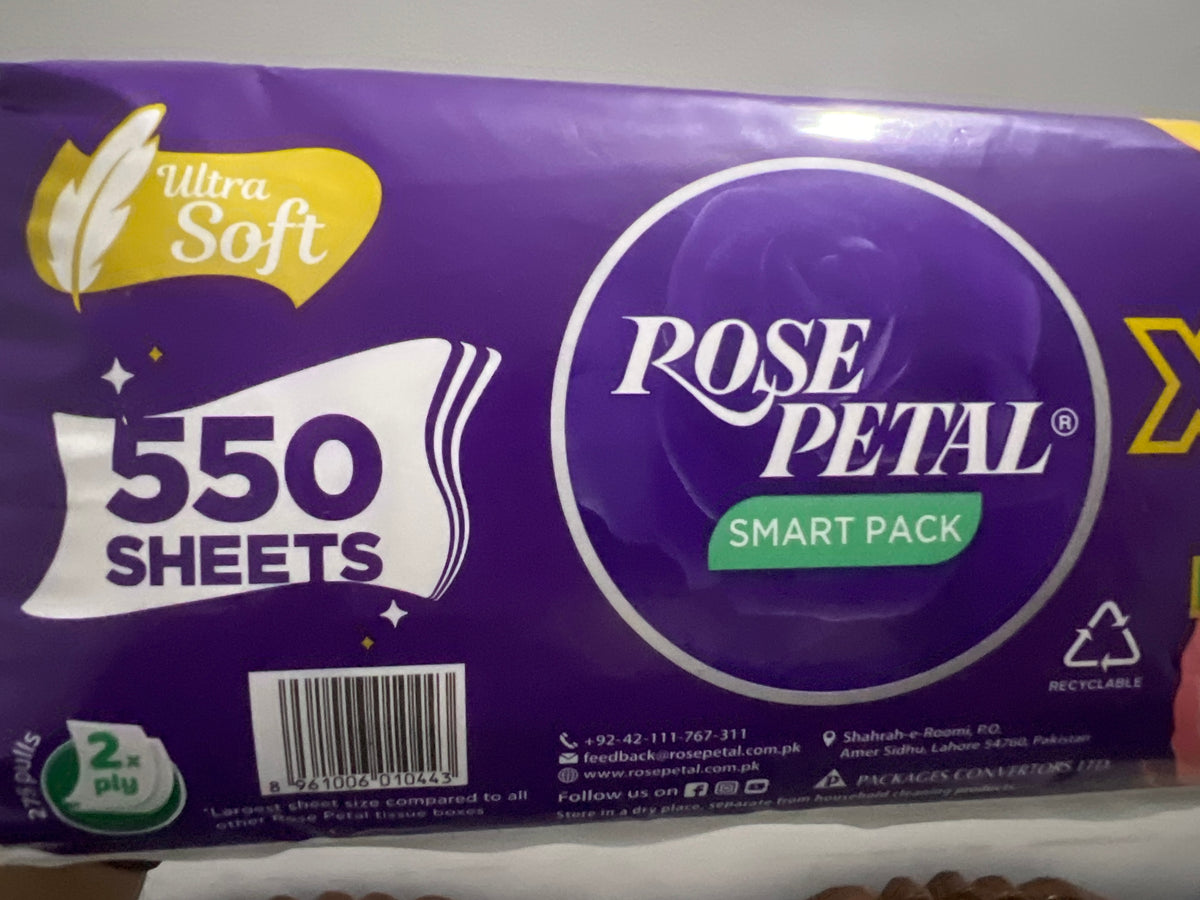 Rose Petal Tissue 550 Sheet
