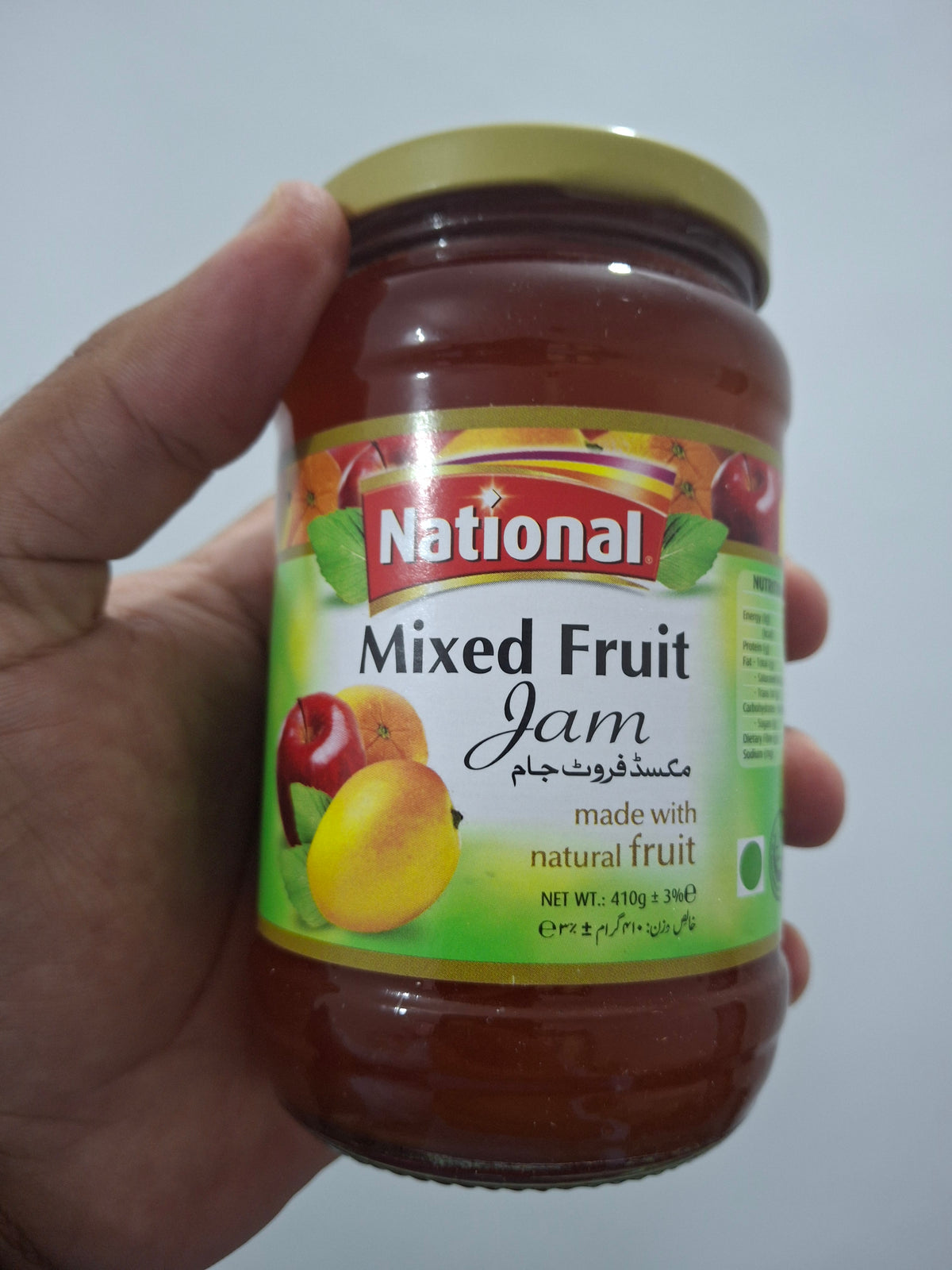 Mix Fruit Jam National 410g