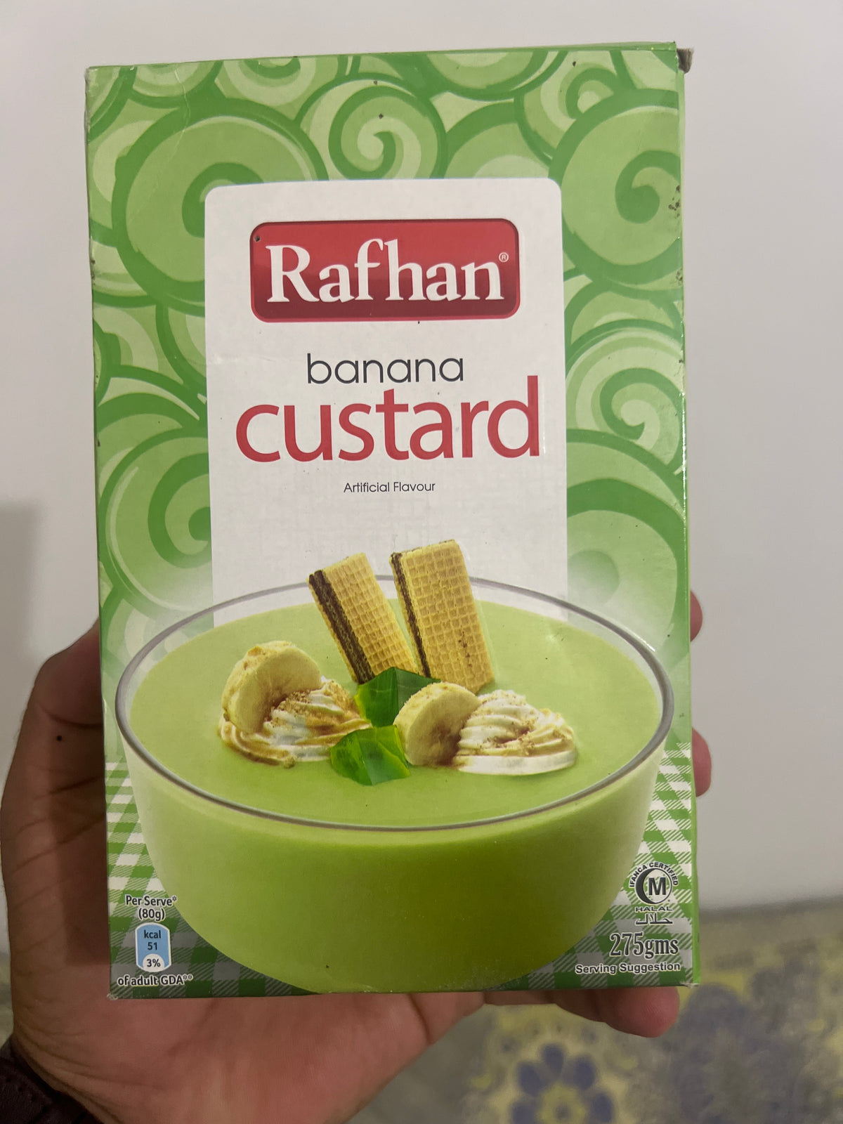Rafhan Custard (Banana,Vanilla)