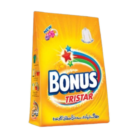 Bonus Tri Star Detergent Powder 500g