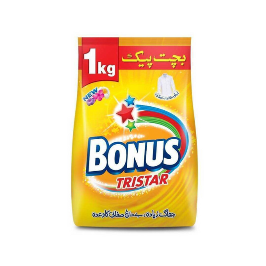 Bonus Surf Tristar Detergent Washing Powder 1000 G (1Kg)