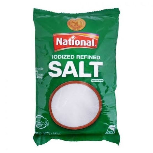 National Slat(نمک) & Iodized Salt